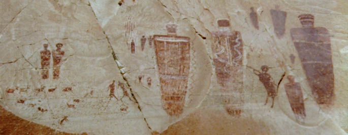 Pictographs along the way